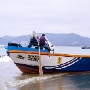 Fischer bringen ihren Fang ein, Puerto Lopez