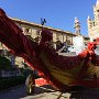 Prozessionswagen vor Kathedrale, Palermo